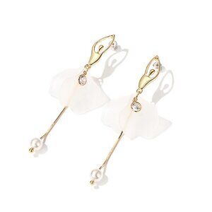 Ballet Girl Drop Earrings